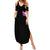 Angel Skull Summer Maxi Dress The Good Girl In Me Got Tired Of The Bullshit DT01 - The Mazicc - Women - S - Black