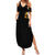 Angel Skull Summer Maxi Dress Underestimate Me That 'll Be Fun DT01 - The Mazicc - Women - S - Black