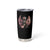 Angel Skull Tumbler Cup She Whispered Back Iam The Storm DT01 - The Mazicc - 20oz - Black -