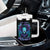 Angel Skull Tumbler With Handle I'm Not Anti-Social I'm Just Not User Friendly DT01 - The Mazicc - One Size: 40 oz - Black -