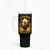 Angel Skull Tumbler With Handle Underestimate Me That 'll Be Fun DT01 - The Mazicc - One Size: 40 oz - Black -