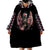 Angel Skull Wearable Blanket Hoodie She Whispered Back Iam The Storm DT01 - The Mazicc - Adult - One Size - Black