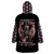 Angel Skull Wearable Blanket Hoodie She Whispered Back Iam The Storm DT01 - The Mazicc - Adult - One Size - Black