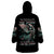 Angel Skull Wearable Blanket Hoodie She Whispered Back Iam The Storm DT01 - The Mazicc - Adult - One Size - Black