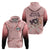 Anime Demon Slayer Nezuko Hoodie Asanoha Pattern TS07 - The Mazicc - Pullover Hoodie - S - Pink