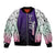 Anime Demon Slayers Kocho Shinobu Bomber Jacket Insect Hashira TS07 - The Mazicc - Unisex - S - Purple