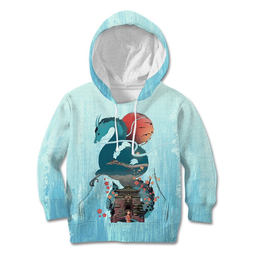 Anime Movie Chihiro Kid Hoodie Artsy Style TS07 - The Mazicc - Hoodie - Toddler 2T - Art