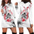 Anime One Piece Luffy Strawhat Hoodie Dress Sumi-e Painting Style TS07 - The Mazicc - XS - White -