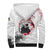 Anime One Piece Roronoa Zoro Sherpa Hoodie Sumi-e Painting Style TS07 - The Mazicc - Unisex - S - White