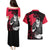 Aoi Todo Jujutsu Kaisen Couples Matching Puletasi and Hawaiian Shirt Manga Style Art TS04 - The Mazicc - S - S - Black/Red