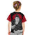 Aoi Todo Kid T Shirt Monochrome TS04 - The Mazicc - Toddler 2/Size 00 - Black/Red -