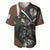 AOT Levi Ackerman Baseball Jersey TS04 - The Mazicc - S - Brown -