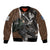 AOT Levi Ackerman Bomber Jacket TS04 - The Mazicc - Unisex - S - Brown