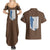 AOT Levi Ackerman Couples Matching Summer Maxi Dress and Hawaiian Shirt TS04 - The Mazicc - S - S - Brown