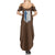 AOT Levi Ackerman Summer Maxi Dress TS04 - The Mazicc - Women - S - Brown