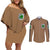 AOT Military Police Couples Matching Off Shoulder Short Dress and Long Sleeve Button Shirt TS04 - The Mazicc - S - S - Brown