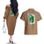 AOT Military Police Couples Matching Off The Shoulder Long Sleeve Dress and Hawaiian Shirt TS04 - The Mazicc - S - S - Brown