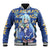 Aqua KonoSuba Baseball Jacket Anime Style TS04 - The Mazicc - Unisex - S - Blue