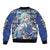 Aqua KonoSuba Bomber Jacket Anime Style TS04 - The Mazicc - Unisex - S - Blue