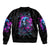 Witch Skull Bomber Jacket I'm A Good Person But Don't Give Me A Reason To Show Evil Side