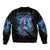 Witch Skull Bomber Jacket If I'm Too Quiet And Smiling You Might Want To Run