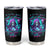 Witch Skull Tumbler Cup If I'm Too Quiet And Smiling You Might Want To Run