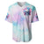 Flower Skull Baseball Jersey I'm Not Ant-Social I'm Just Not User Friendly