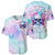 Flower Skull Baseball Jersey I'm Not Ant-Social I'm Just Not User Friendly