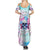 Flower Skull Summer Maxi Dress I'm Not Ant-Social I'm Just Not User Friendly