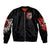 Evil Angel Skull Bomber Jacket Even The Devil Was Once An Angel