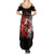 Evil Angel Skull Summer Maxi Dress Even The Devil Was Once An Angel