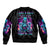 Witch Skull Bomber Jacket I Have 3 Sides And The Side You Never Want To See