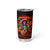 Day of Dead Skull Tumbler Cup Sugar Skull Band Skeleton