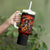 Day of Dead Skull Tumbler With Handle Sugar Skull Band Skeleton