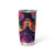 Day of Dead Lady Tumbler Cup Sugar Skull Flame Lady