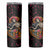 Day of Dead Lady Skinny Tumbler Sugar Skull Lady Dancing