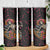 Day of Dead Lady Skinny Tumbler Sugar Skull Lady Dancing