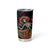 Day of Dead Lady Tumbler Cup Sugar Skull Lady Dancing