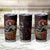 Day of Dead Lady Tumbler Cup Sugar Skull Lady Dancing