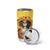 Day of Dead Lady Tumbler Cup Sugar Skull Lady Sunflower