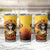 Day of Dead Lady Tumbler Cup Sugar Skull Lady Sunflower