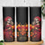 Day of Dead Girl Skinny Tumbler Sugar Skull Girl Rose And Marigold