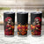 Day of Dead Girl Tumbler Cup Sugar Skull Girl Rose And Marigold