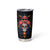 Day of Dead Skull Tumbler Cup Sugar Skull Festival Lady