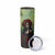 Day of Dead Lady Skinny Tumbler Sugar Skull Rose Lady