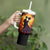 Day of Dead Couple Tumbler With Handle Sugar Skull Couple Dancing