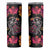 Day of Dead Couple Skinny Tumbler Sugar Skull Couple Dancing