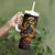 Day of Dead Lady Tumbler With Handle Sugar Skull Field Marigold Lady