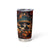 Day of Dead Skull Tumbler Cup Sugar Skull Musican