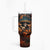 Day of Dead Skull Tumbler With Handle Sugar Skull Musican